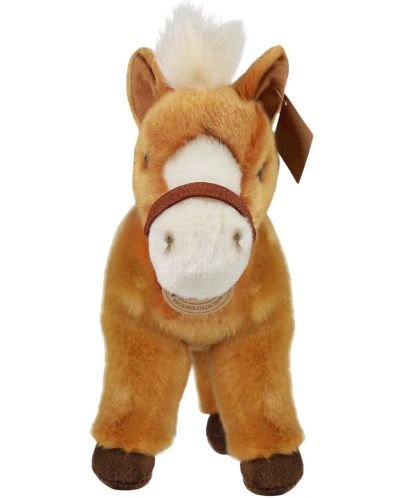 Rappa Plush Brown Horse cu frâu, în poziție verticală, 30, seria Eco friends  - 2