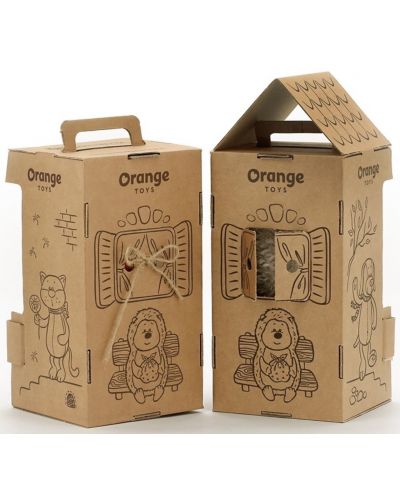Jucărie de pluș Orange Toys Life - Ariciul Prickle cu ochelari, 15 cm - 4