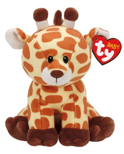 Jucarie de plus TY Toys - Girafa Gracie, 15 cm - 1