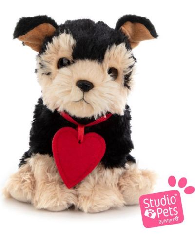 Jucărie de pluș Studio Pets - Yorkshire Terrier Romeo, cu accesorii - 2