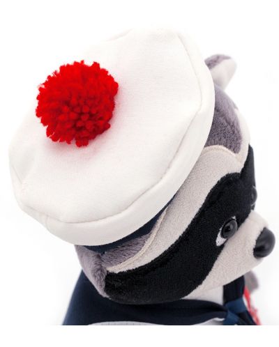Jucarie de pluș Оrange Toys Life - Ratonul Denny, cu costum de marinar și pălărie, 20 cm - 3