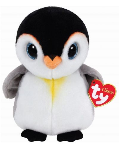 Jucarie de plus TY Toys - Pinguini Pongo, 24 cm - 1