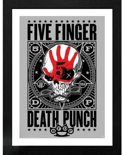 Afiș înrămat GB eye Music: Five Finger Death Punch - Punchagram - 1