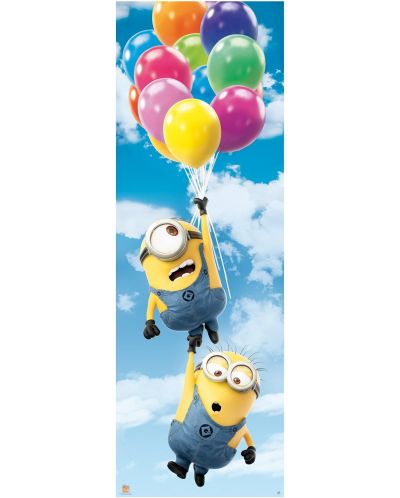 Poster de ușă GB eye Animation: Minions - Balloons - 1