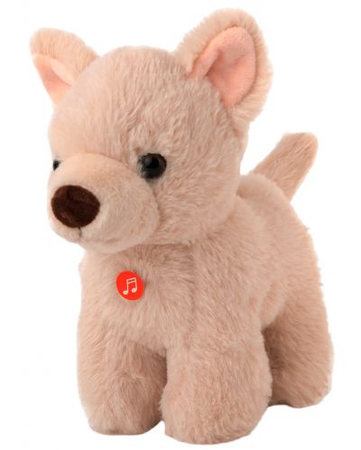 Jucărie de pluș  Amek Toys - Chihuahua, cu sunet, 19 cm - 1