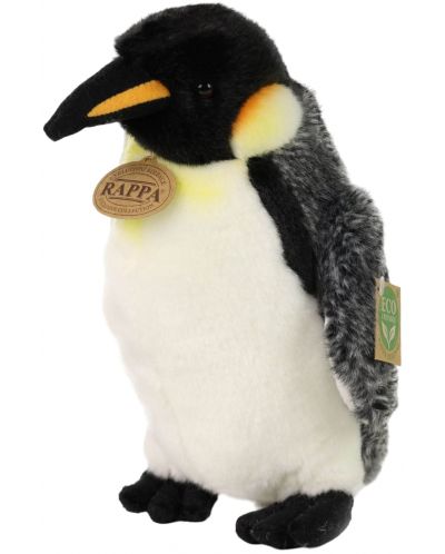 Jucărie de pluș Rappa Eco Friends - Pinguin, 27 cm - 1