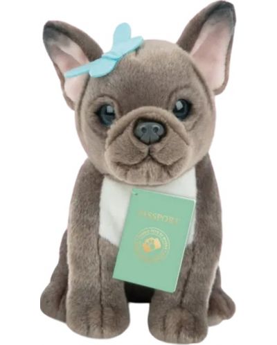 Jucărie de pluș Studio Pets - Bulldog francez Bibi, 23 cm | Ozone.ro