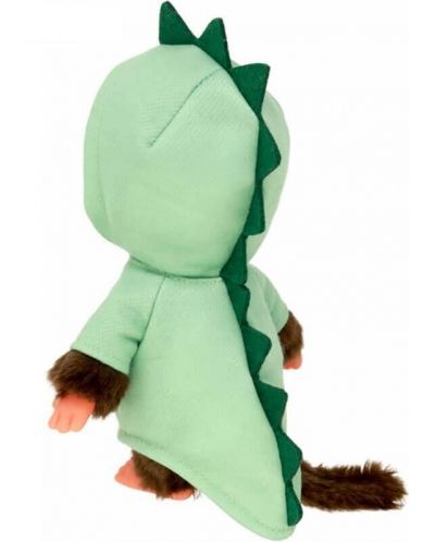 Jucărie de pluș Monchhichi - Maimuță în costum de dinozaur - 2