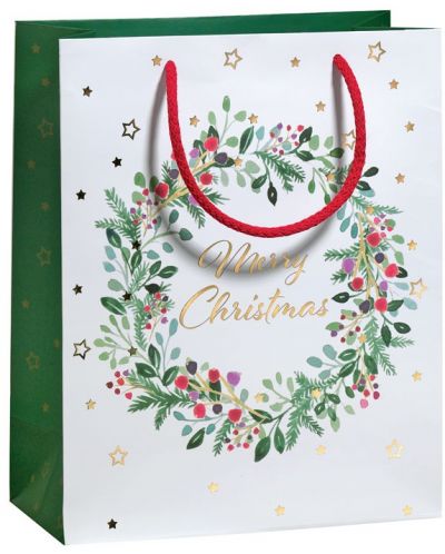 Pungă cadou Zoewie - Merry Christmas, 17 x 9 x 22.5 cm	 - 1