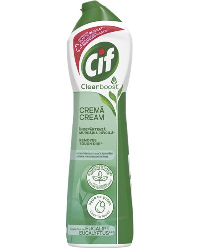 Detergent Cif - Cream Eucalyptus & Herbal Extracts, 500 ml - 1