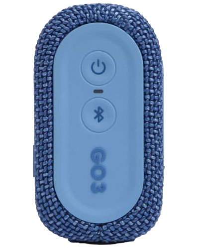 Boxă portabilă JBL - Go 3 Eco, albastru - 7