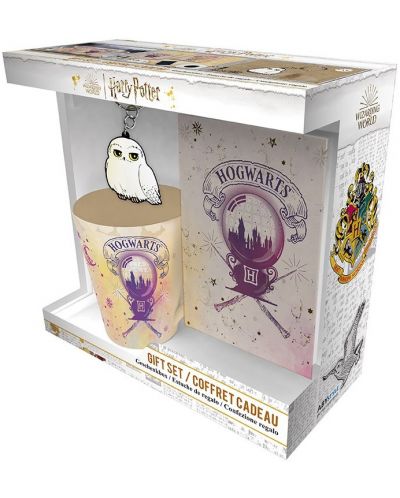 Set cadou ABYstyle Movies: Harry Potter - Hogwarts (Purple) - 1