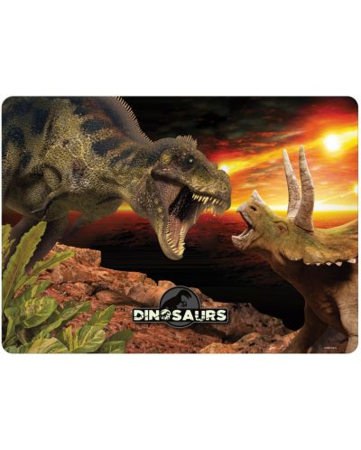 Substrat de birou Derform Dinosaur 18 - Laminat - 1