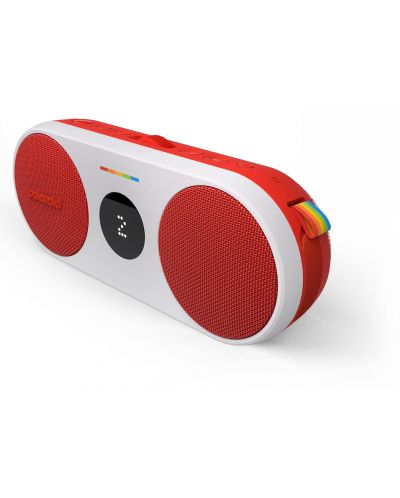 Boxă portabilă Polaroid - P2, roșie/albă - 2
