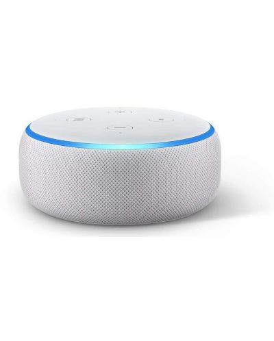 Boxa portabila Amazon - Echo Dot 3, Alexa, alba - 1