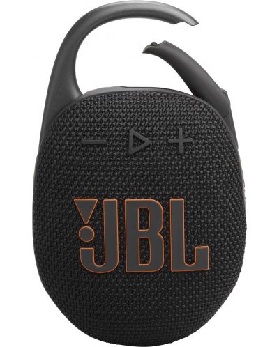 Boxă portabilă JBL - Clip 5, neagră - 2