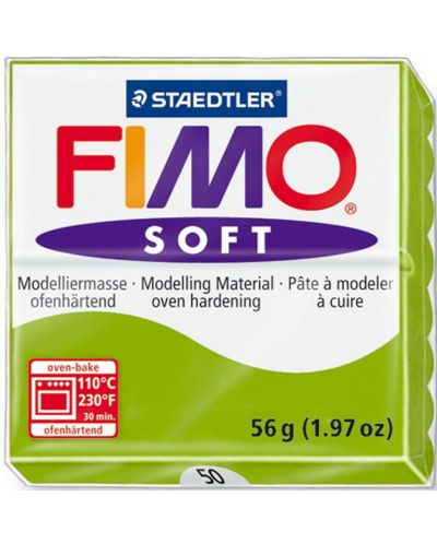 Argila polimerica Staedtler  Fimo Soft, 57 g, mar verde 50 - 1
