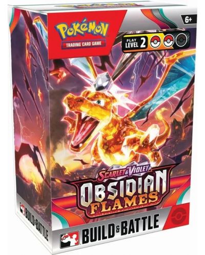 Pokemon TCG: Scarlet & Violet 3 - Obsidian Flames Build and Battle Box - 1