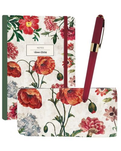 Set cadou Victoria's Journals - Poppy, 3 piese, în cutie - 1