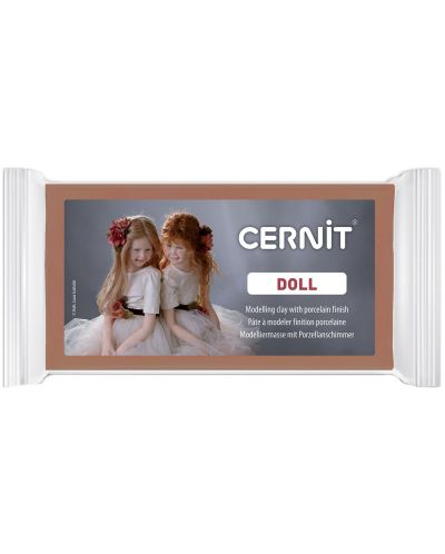 Argila polimerică Cernit Doll - Caramel, 500 g - 1
