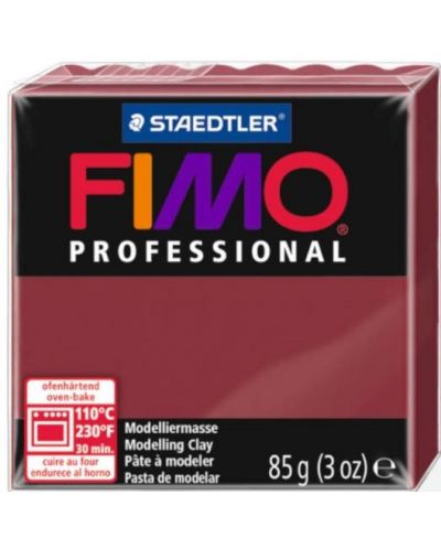 Argila polimerica Staedtler Fimo Professional - Bordo, 85 g - 1