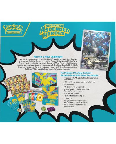 Pokemon TCG: Mega Evolution Ascended Heroes Elite Trainer Box