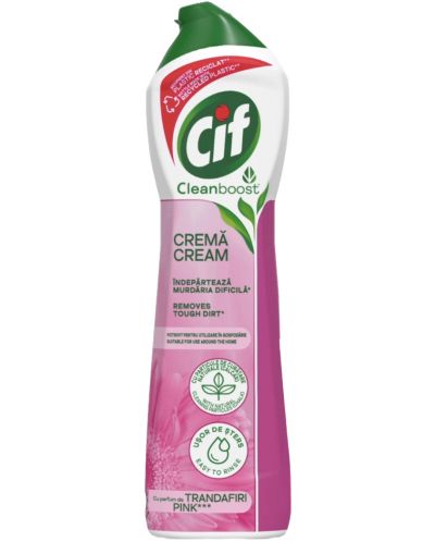 Detergent Cif - Cream Pink Flower, 500 ml - 1
