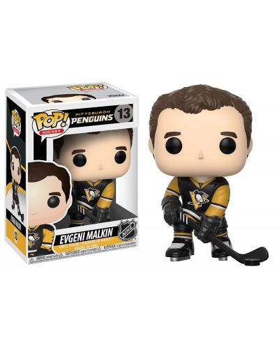Figurina Funko Pop! Hockey: Pittsburgh Penguins - Evgeni Malkin, #13 - 2