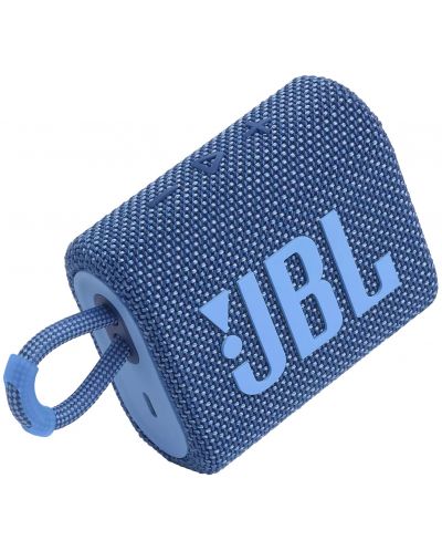 Boxă portabilă JBL - Go 3 Eco, albastru - 2