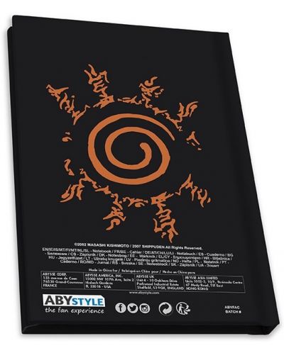 Set cadou ABYstyle Animation: Naruto Shippuden - Konoha Symbol - 7