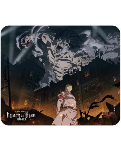 Mousepad ABYstyle Animation: Attack on Titan - Attacking Liberio - 1