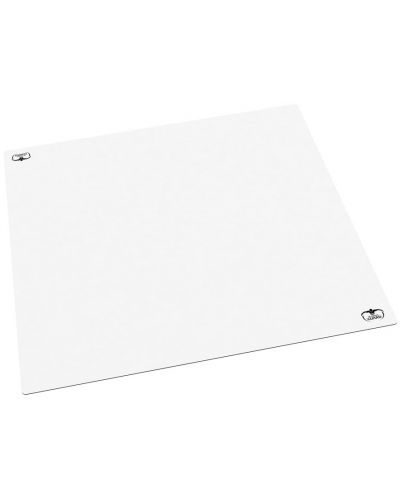 Covoras pentru joc de carti Ultimate Guard Monochrome - albi (80x80 cm) - 1