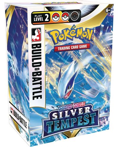 Pokemon TCG: Silver Tempest - Build and Battle Stadium Box - 5