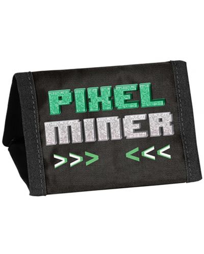 Portofel Paso Pixel Miner - Cu șnur - 2