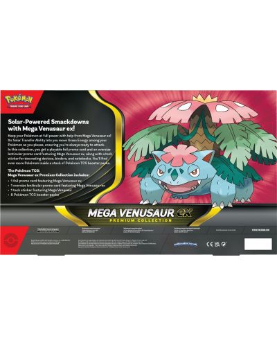 Pokemon TCG: November 2025, Mega Venusaur ex Premium Collection