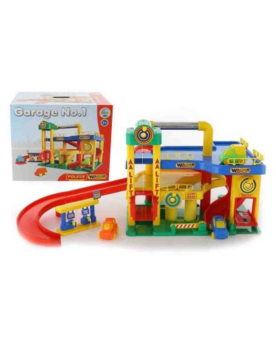 Set de joaca Polesie Toys - Garaj Lift - 1