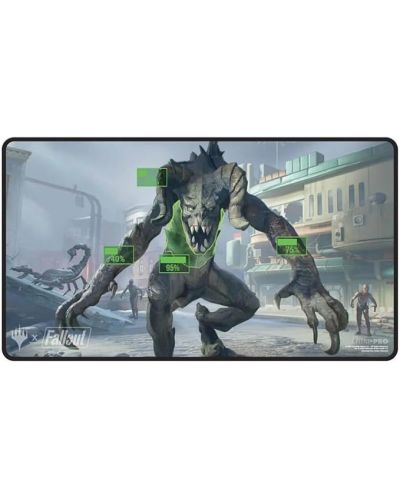 Pad pentru joc de cărți Ultra Pro Playmat: Magic The Gathering, Fallout - V.A.T.S. - 1