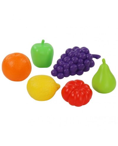 Set de joacă Polesie - Fructe, 6 piese - 1
