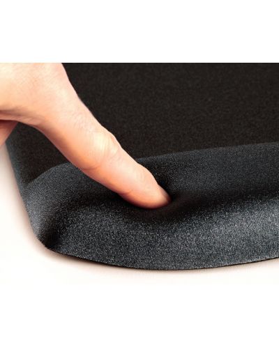 Mouse pad Fellowes - Plushtouch, ergonomic, S, moale, negru - 4