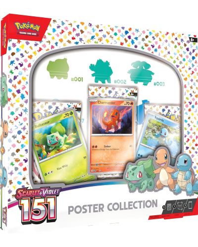 Pokemon TCG: Scarlet & Violet 151 - Poster Collection	 - 1