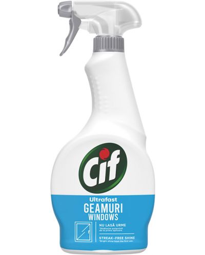 Spray pentru curățarea geamurilor Cif - Spring Fresh, 500 ml - 1