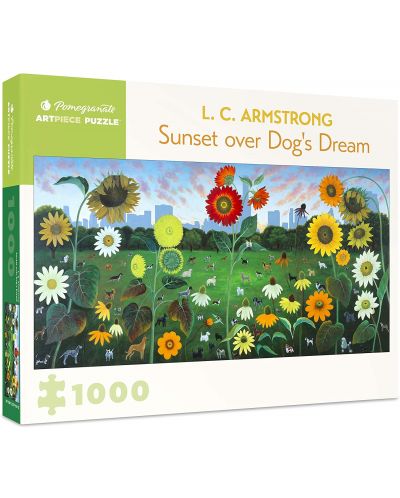 Puzzle Pomegranate de 1000 piese - Sunset over Dog's dream, L. C. Armstrong - 1