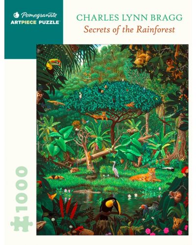 Puzzle Pomegranate de 1000 piese - Rainforest, Charles Lynn Bragg - 1