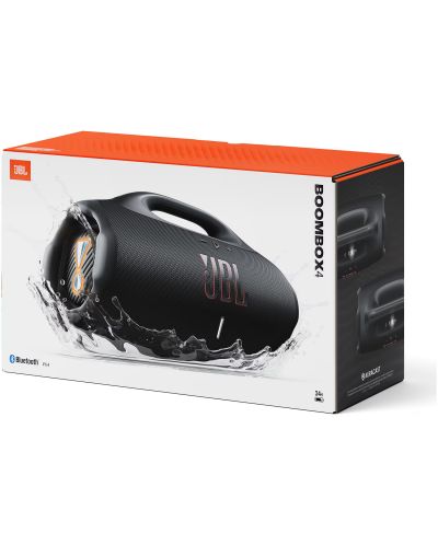 Boxă portabilă JBL - Boombox 4, impermeabil, negru | Ozone.ro