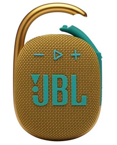 Boxa mini JBL - Clip 4, galbena - 1