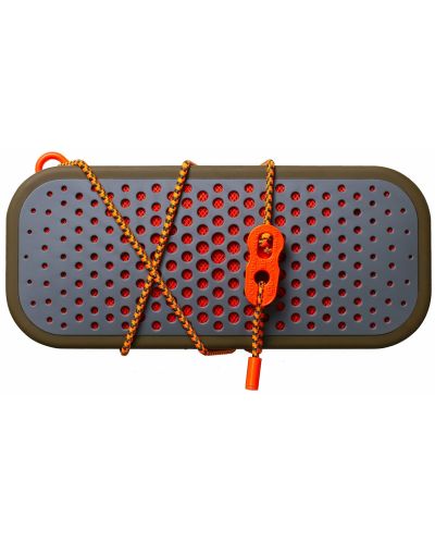 Boxa portabila Boompods - Blockblaster, verde/portocalie - 2