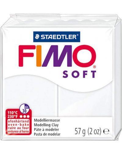 Argila polimerica Staedtler Fimo Soft, 57 g, gri 80 - 1