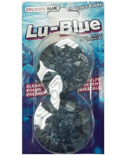 Tablete de curățare Lu Blue - WC, 2 buc,. albastru - 1