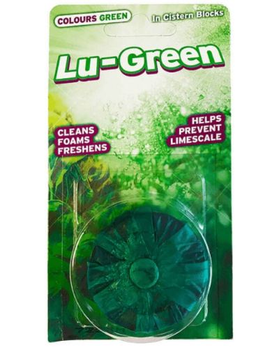Tableta de curățare Lu Green - WC, 1 buc., verde - 1