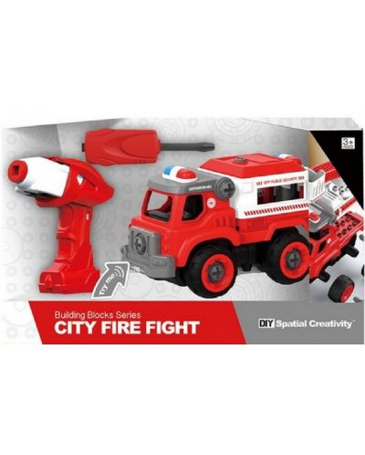 Masina de pompieri de asamblat cu surubelnita Force Link - 1